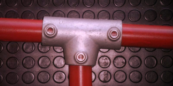 long tee slope fitting - q clamp 204